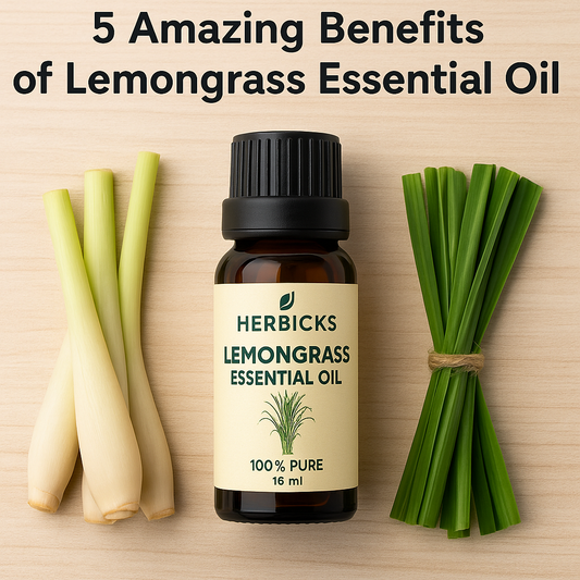 🌿 5 Amazing Benefits of Lemongrass Essential Oil for Your Home & Health