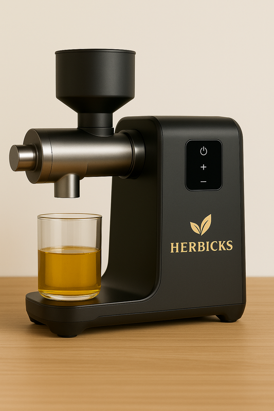 Herbicks Cold Press Oil Maker – Fresh and pure oils at home for a healthy lifestyle
